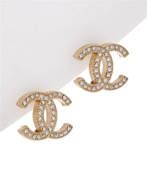 chanel logo earrings selfridges|Chanel earrings official site.